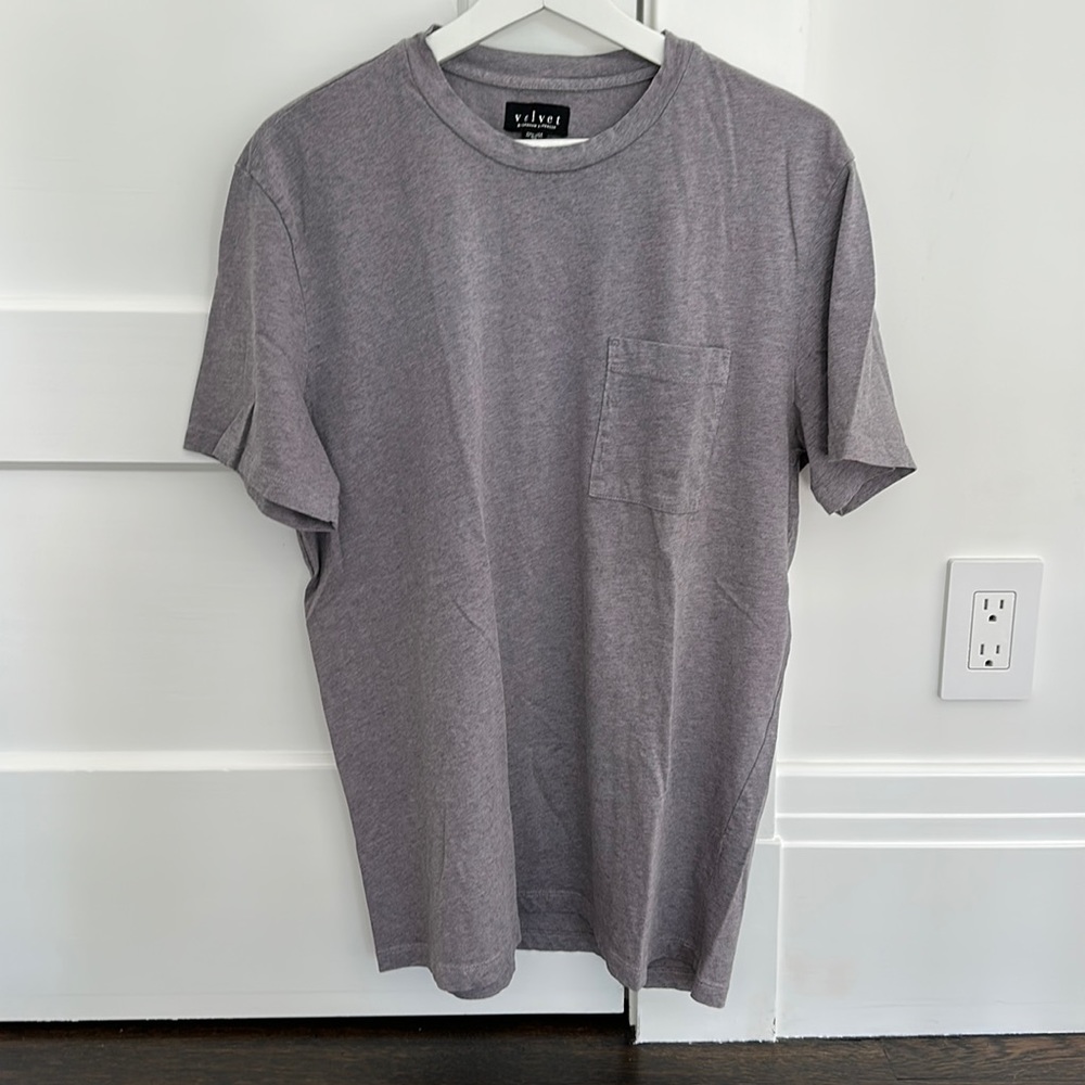 Velvet Men’s Grey T-Shirt